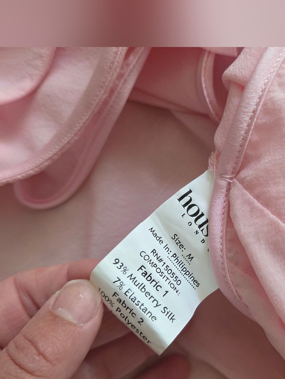 Pink Ruffle Blouse - Picture 8 of 8